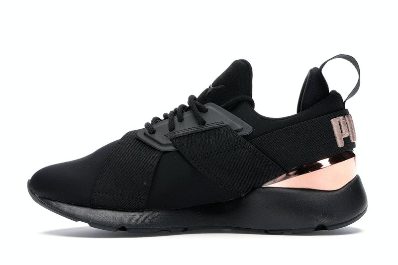 Puma Muse Metal Black Rose Gold (Women's)