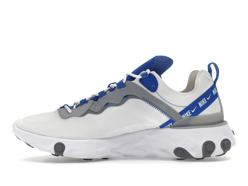 Nike React Element 55 White Game Royal Habanero Red