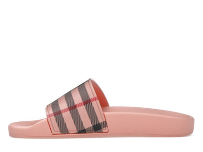 Burberry Furley Slides Vintage Check Pink (Women's)