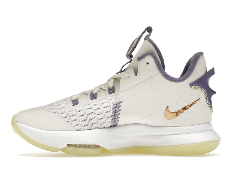 Nike LeBron Witness 5 Summit White Metallic Bronze