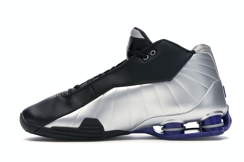 Nike Shox BB4 Black Silver Lapis