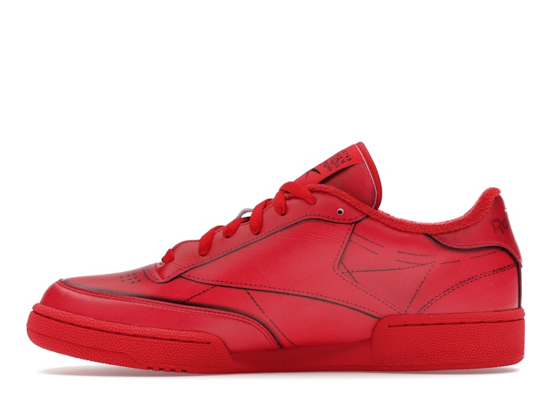 Reebok Club C TL Maison Margiela Vector Red
