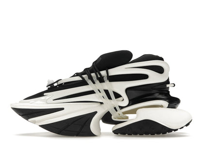 Balmain Unicorn Low-Top Black White