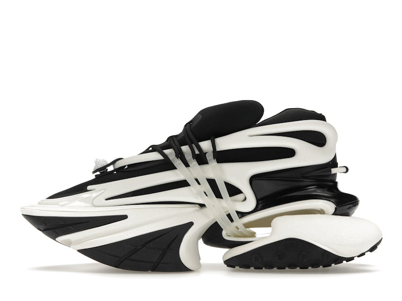 Balmain Unicorn Low-Top Black White