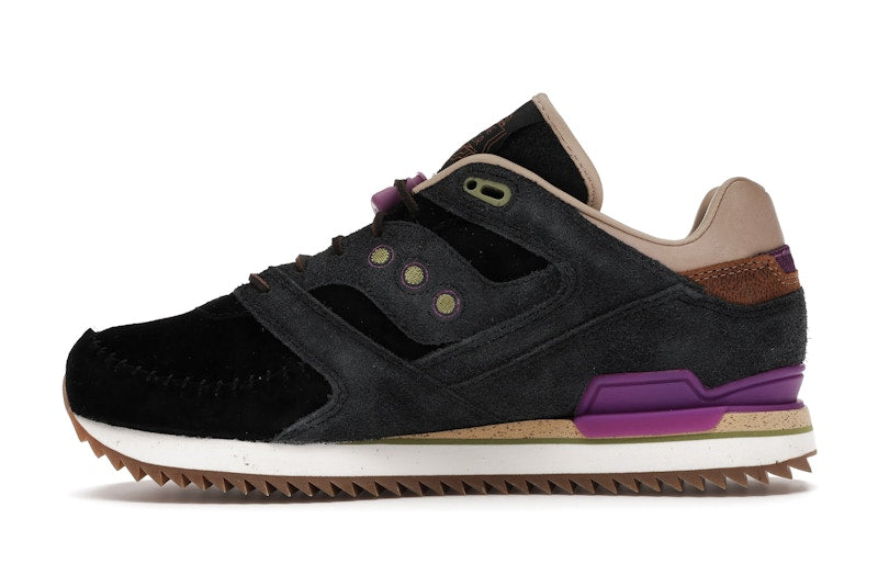 Saucony Courageous Moc Lapstone & Hammer Two Rivers Black Sand