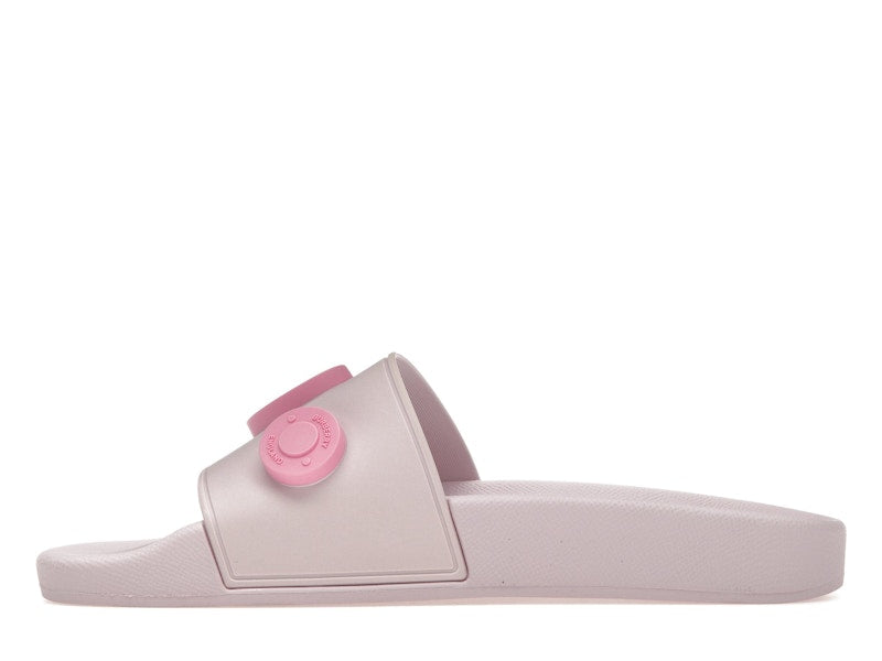 Burberry Logo Graphic Rubber Slide Pale Candy Pink (Women's)