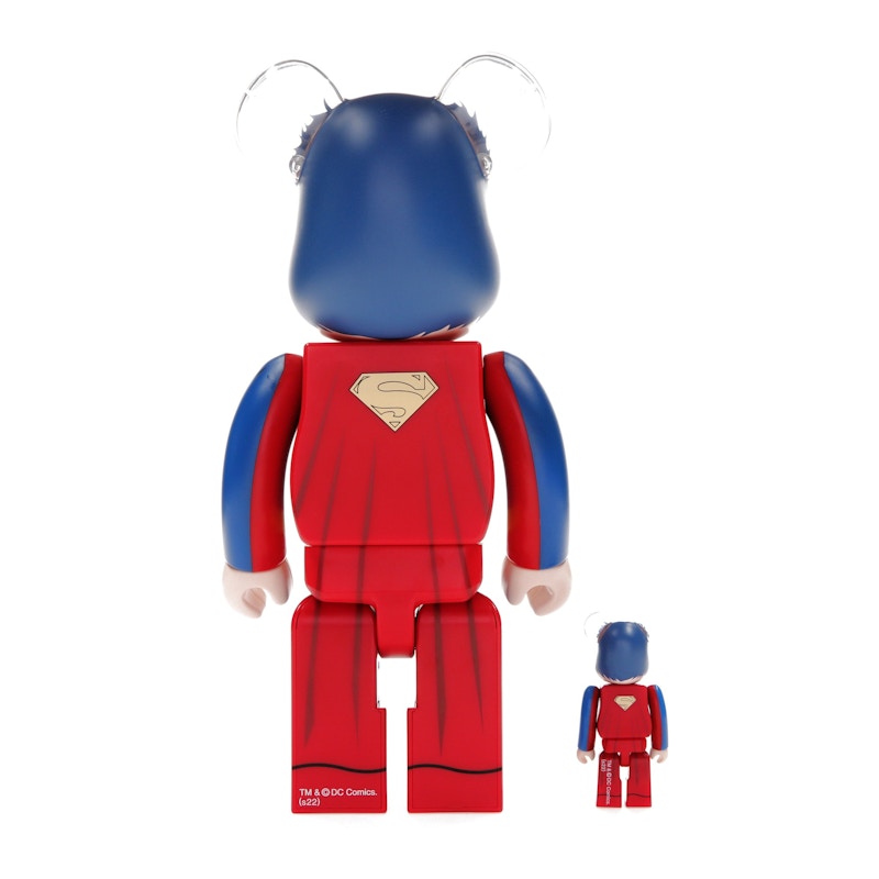 Bearbrick Superman (Batman: Hush Ver.) 100% & 400% Set