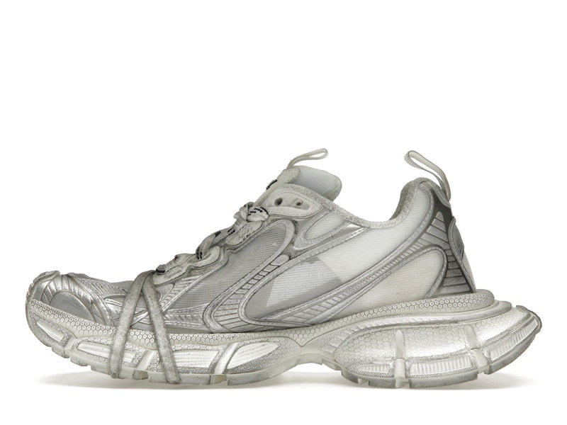 Balenciaga 3XL White Silver Summer Mesh