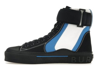 Burberry Sub High-Top Laced-Up Trainer Black Blue White