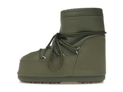 Moon Boot Icon Rubber Low Boot Khaki