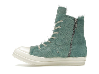 Rick Owens Strobe High Pony Hair Aqua