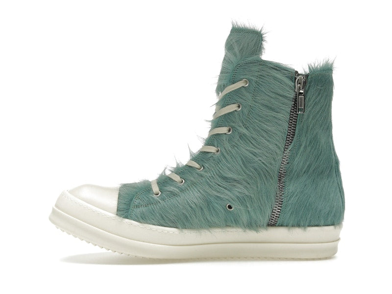 Rick Owens Strobe High Pony Hair Aqua