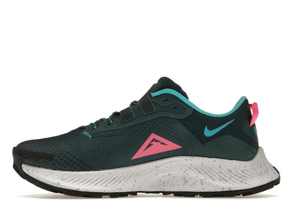 Nike Pegasus Trail 3 Dark Teal Green Pink Glow (Women's)
