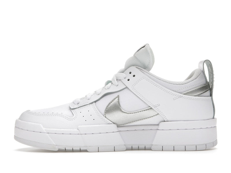 Nike Dunk Low Disrupt White Silver (Women's)