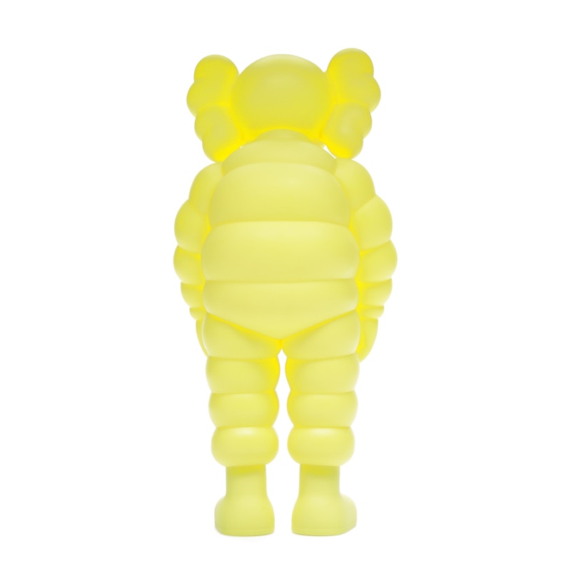 KAWS What Party Vinyl Figure Yellow