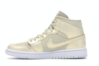 Jordan 1 Mid Goose Feather Yellow (Women's)