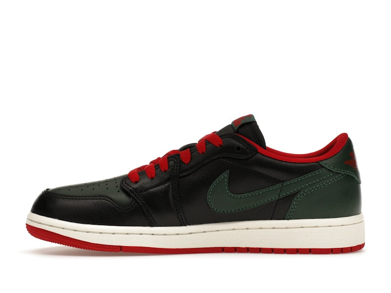 Jordan 1 Retro Low OG Gorge Green Varsity Red (Women's)