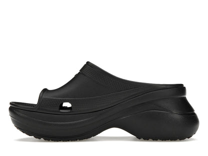 Balenciaga x Crocs Pool Slide Sandals Black (Women's)