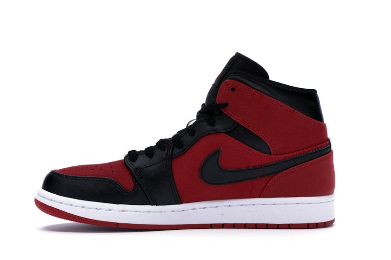 Jordan 1 Mid Gym Red Black