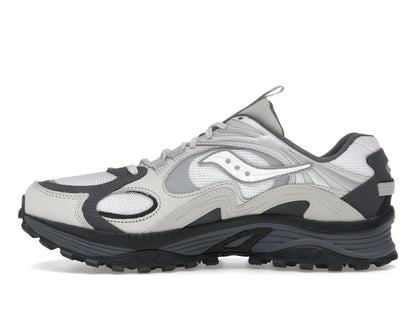 Saucony Grid Aura X Grey Pack White