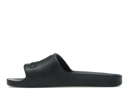 adidas Adilette Aqua Slides Core Black Logo