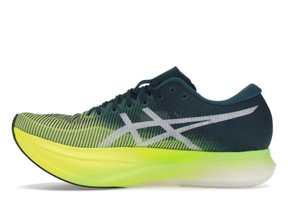 ASICS Metaspeed Sky+ Velvet Pine Safety Yellow