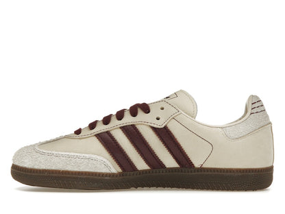 adidas Samba OG Wonder White Maroon (Women's)