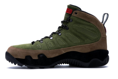 Jordan 9 Retro Boot NRG Military Brown Legion Green
