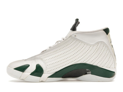 Jordan 14 Retro White Forest Green