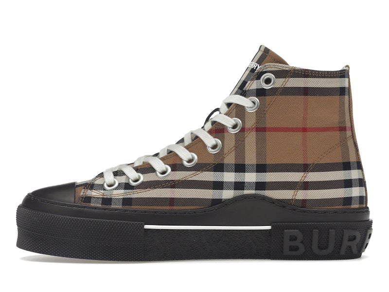 Burberry Vintage Check High Top Birch Brown