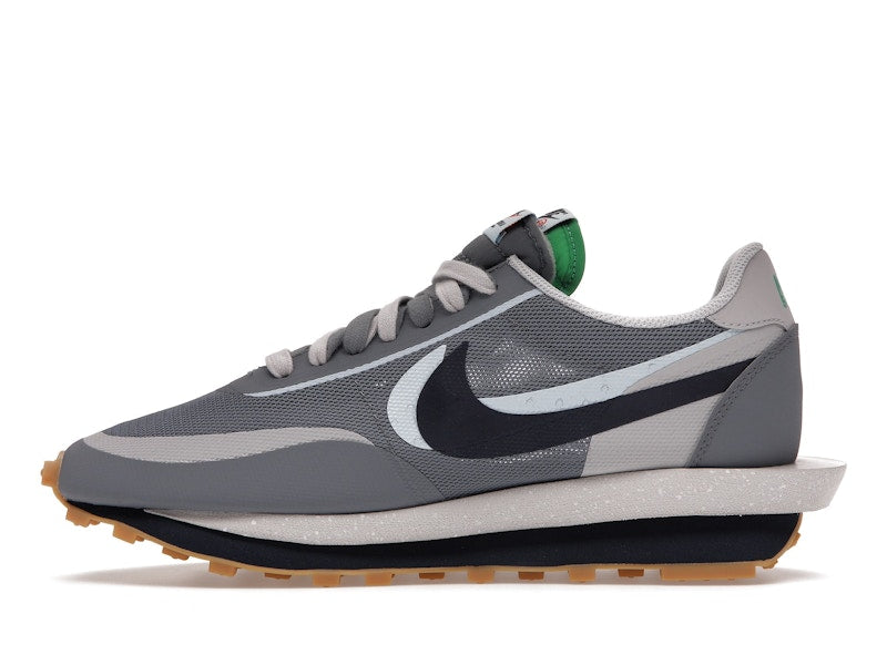 Nike LD Waffle sacai CLOT Kiss of Death 2 Cool Grey (NTWRK Special Packaging)