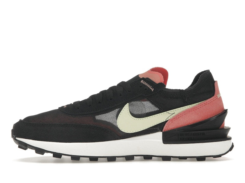 Nike Waffle One Black Lime Ice Magic Ember (Women's)