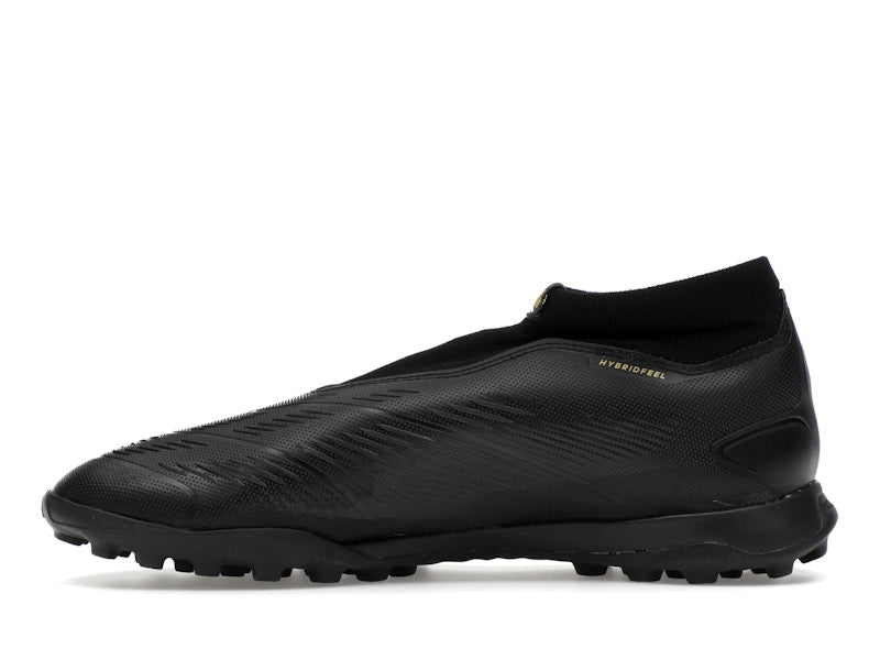 adidas Predator League Laceless Turf Core Black Carbon Gold Metallic