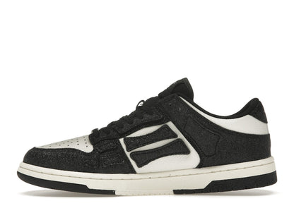 AMIRI Skel Top Low Shimmer Black White