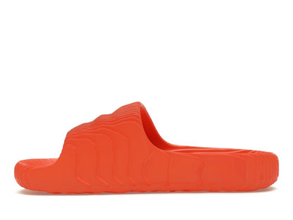 adidas Adilette 22 Slides Orange Core Black