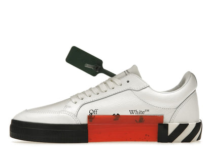 OFF-WHITE Vulc Low Leather White Black SS22