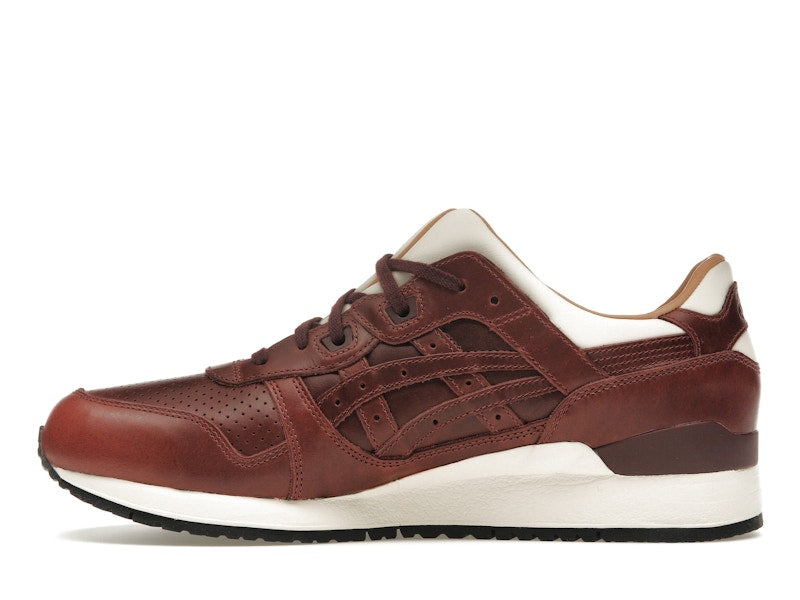 ASICS Gel-Lyte III Packer Shoes x J. Crew Oxblood Leather