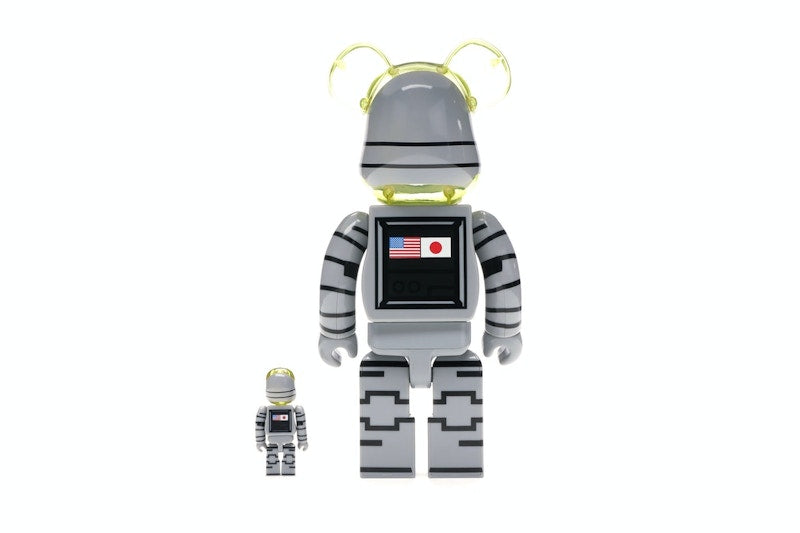 Bearbrick x Billionaire Boys Club x Neighborhood 100% & 400% Set White/Black