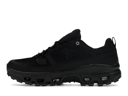 On Running Cloudrock Low Waterproof All Black