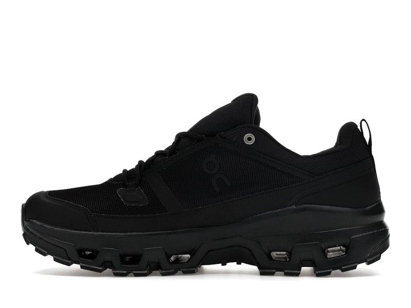 On Running Cloudrock Low Waterproof All Black