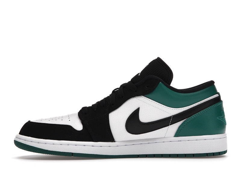 Jordan 1 Low White Black Mystic Green