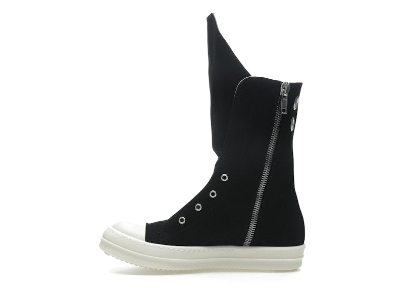 Rick Owens Hollywood DRKSHDW Boot Sneaks Black Milk