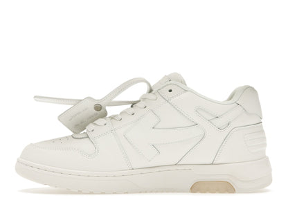 OFF-WHITE Out Of Office OOO Low Tops Triple White