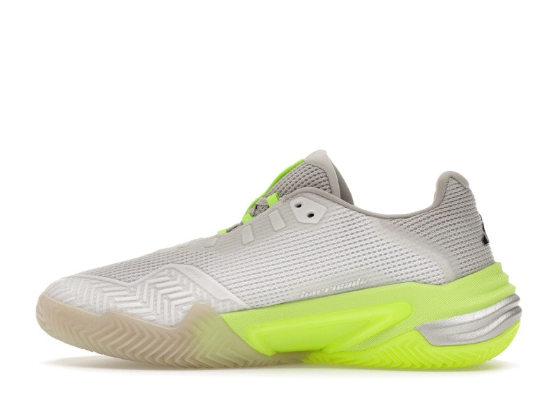 adidas Barricade 13 Clay Cloud White Iron Metallic Lucid Lemon (Women's)