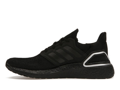 adidas Ultra Boost 20 Core Black Silver Metallic