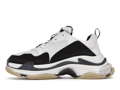 Balenciaga Triple S White Black