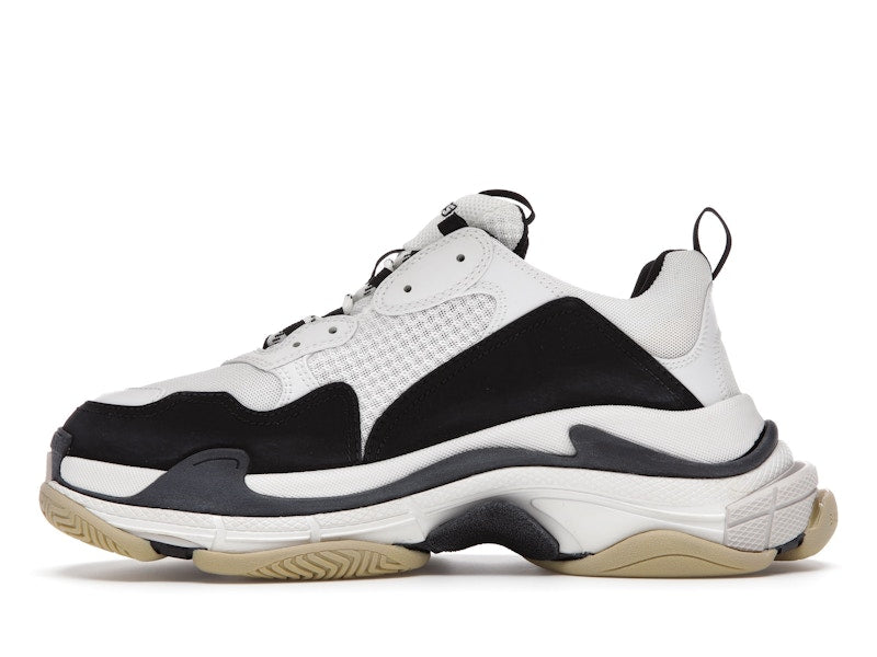 Balenciaga Triple S White Black