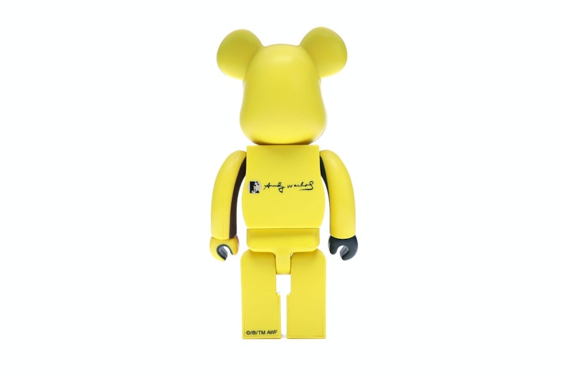 Bearbrick Andy Warhol Silk Screen Ver. 400% Multi