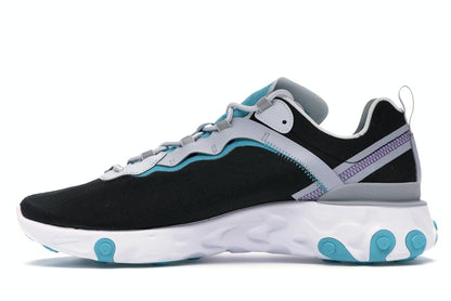 Nike React Element 55 Black Pure Platinum Teal Nebula
