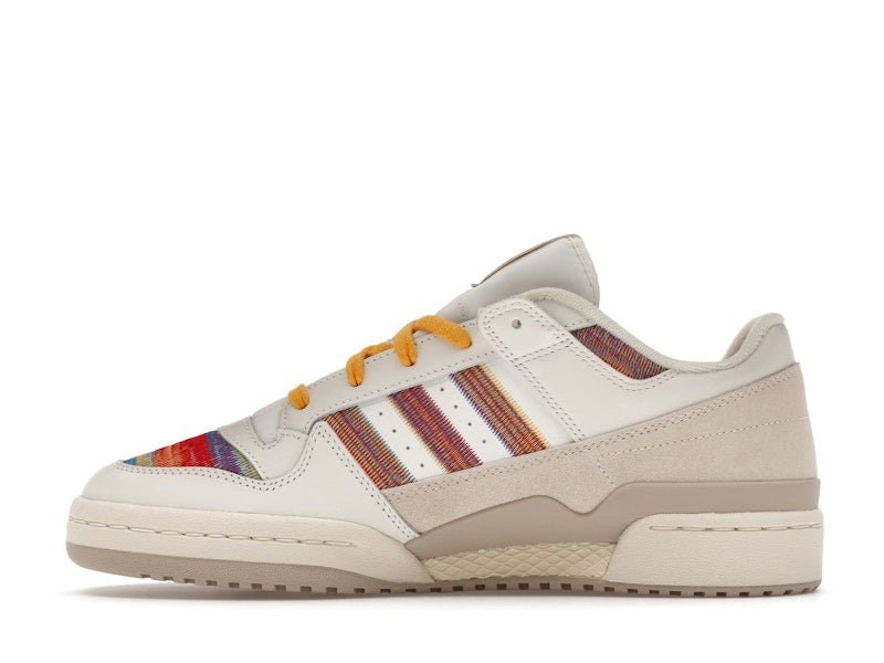 adidas Forum Low CL Cloud White Better Scarlet Blue Bird